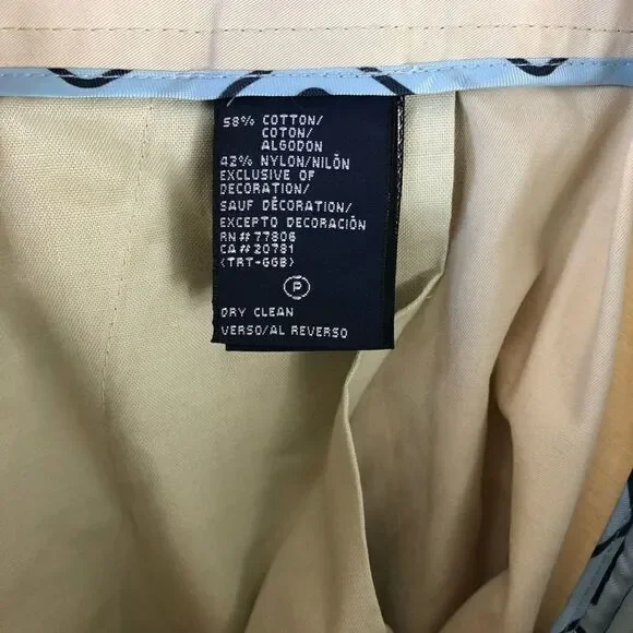 NWT Tommy Hilfiger H Label Cotton Nylon Pants - Picture 7 of 7